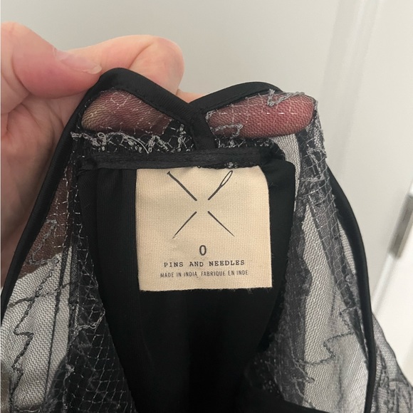 Urban Outfitters Pins and Needles Low Back Metallic Dress - Picture 6 of 9